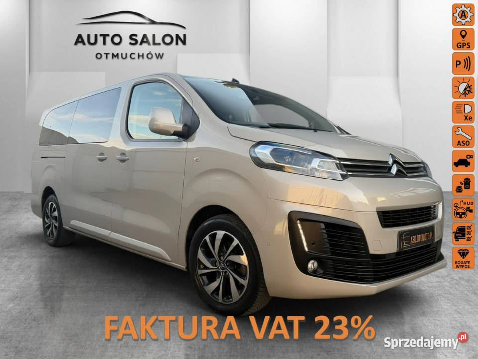 Citroen SpaceTourer JEDYNY W head up BIXENON system Start-Stop Otmuchów