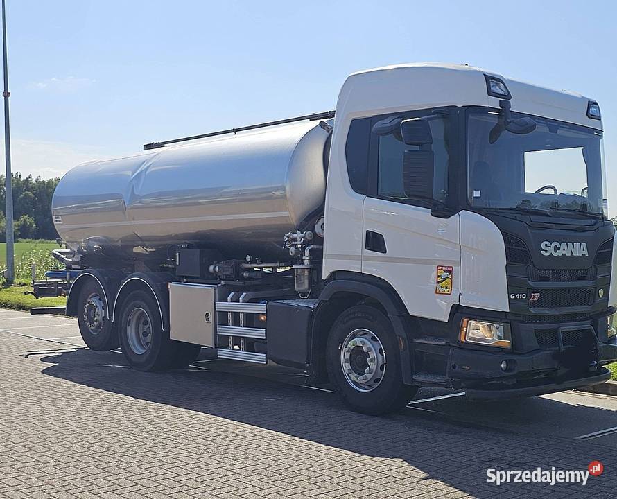 Cysterna do mleka do wody pitnej Scania G 410 nie Cysterny Biała Podlaska sprzedam