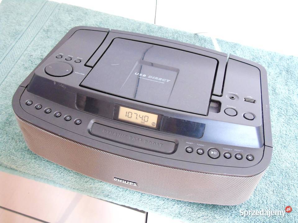 Zestaw audio Philips CD USB radio AUX WYSYŁKA Jasło sprzedam