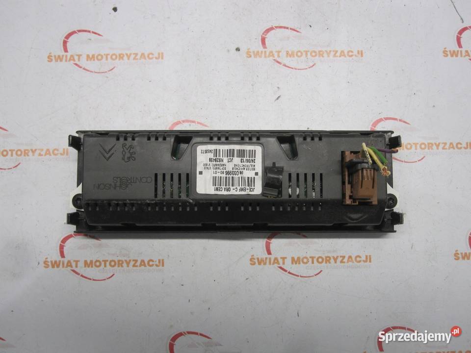 PEUGEOT 5008 I ekran wyświetlacz 9803399680