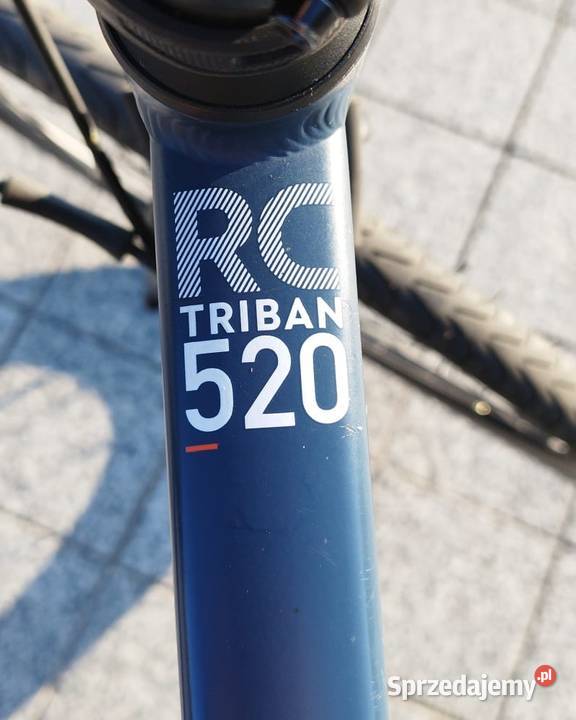 Rower szosowy Triban RC520 Disc M widelec carbon Wrocław sprzedam