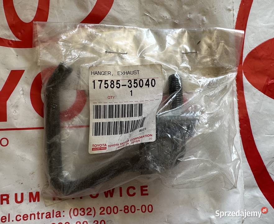 Toyota 1758535040 wieszak rura wydechowa terenowe Warszawa