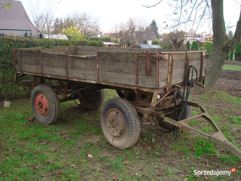 Przyczepa rolnicza D 43 D43 nieuszkodzony Przemyśl