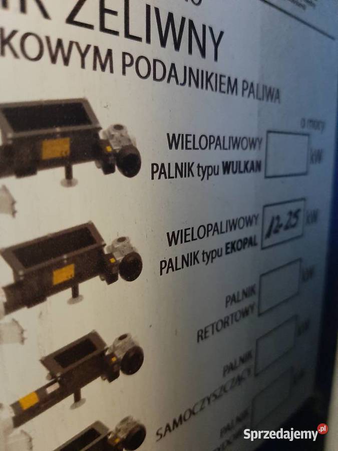 Piec na ekogroszek I drewno Mosty
