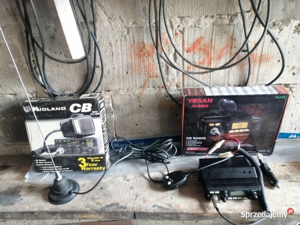 CB radio 2 plus antena Smoryń