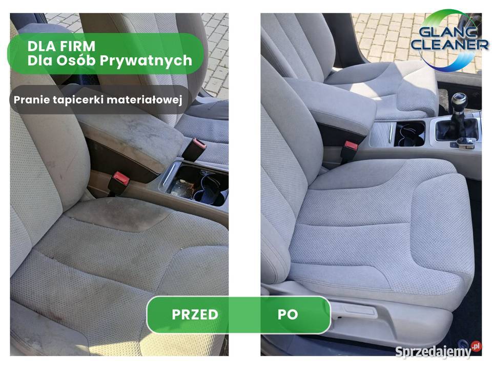 Pranie tapicerki meblowej samochodowej Poznań i