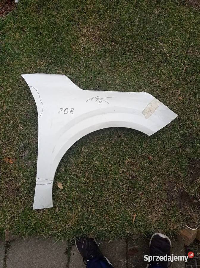 Blotnik przedni prawy Peugeot 208 2 wielkopolskie Turek sprzedam