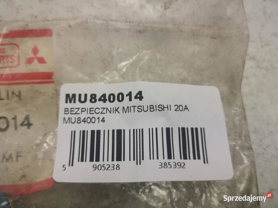 BEZPIECZNIK 20A MITSUBISHI MONTERO 20012006 NOWY
