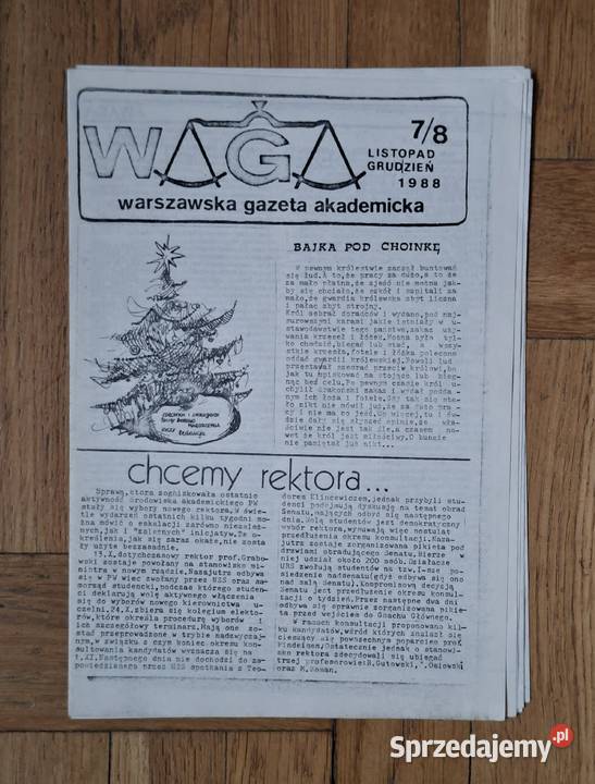 WAGA Warszawska gazeta akademicka Warszawa