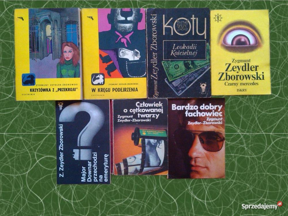 Z Zeydler Zborowski kolekcja kryminałów Otwock
