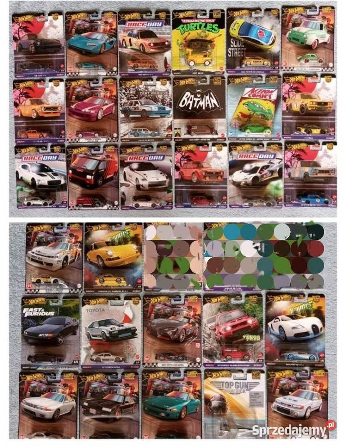 Hot Wheels Premium mainy sety inne duży wybór Jaworzno sprzedam