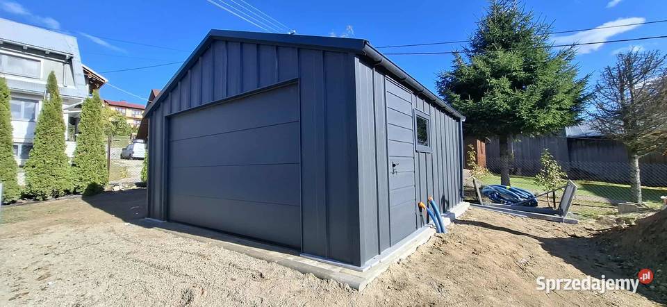 Garaż blaszany 6x6 7x7