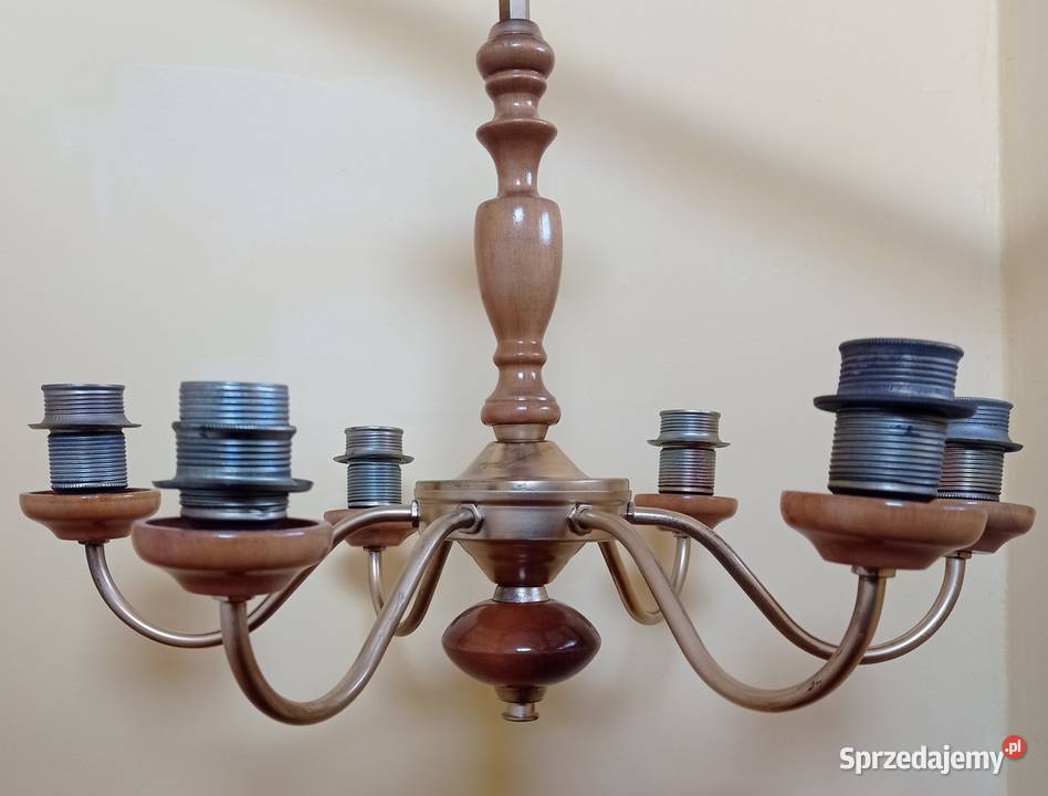 Lampa żyrandol retro Białystok