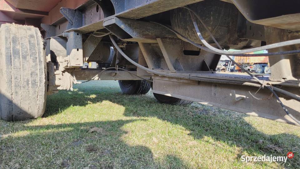 Przyczepa wywrotka na poduszkach powietrznych 12 Zaklików