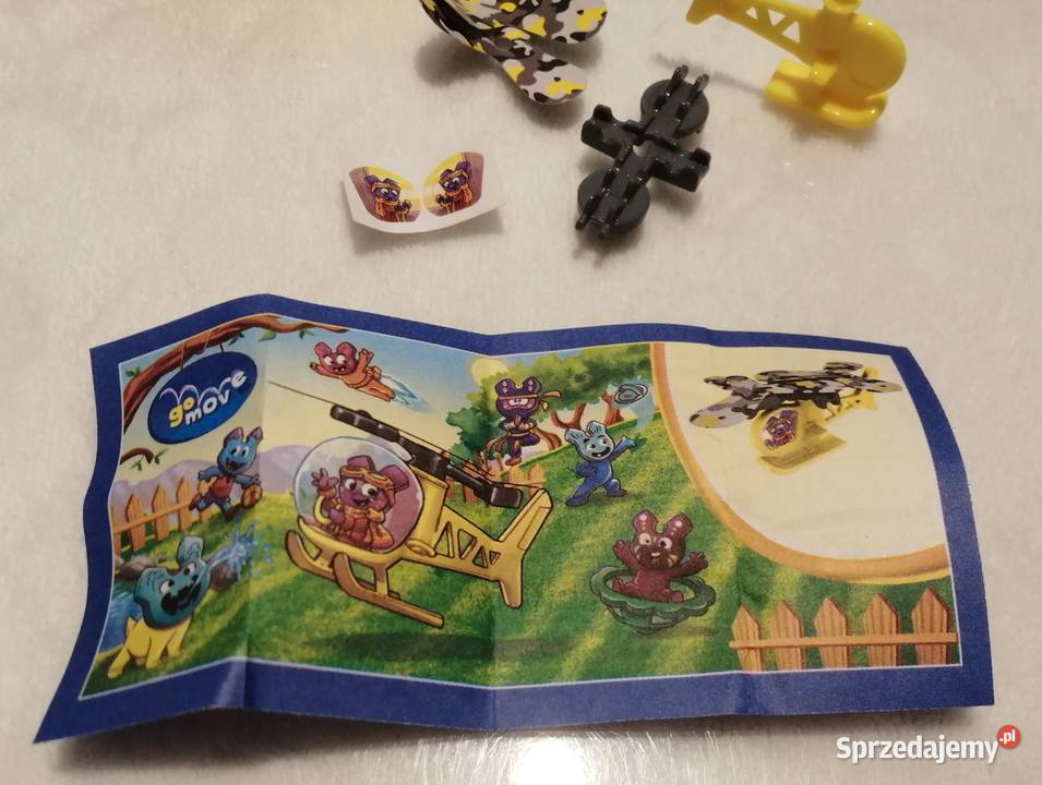 Helikopter DV072A Kinder jajko niespodzianka śląskie Czeladź