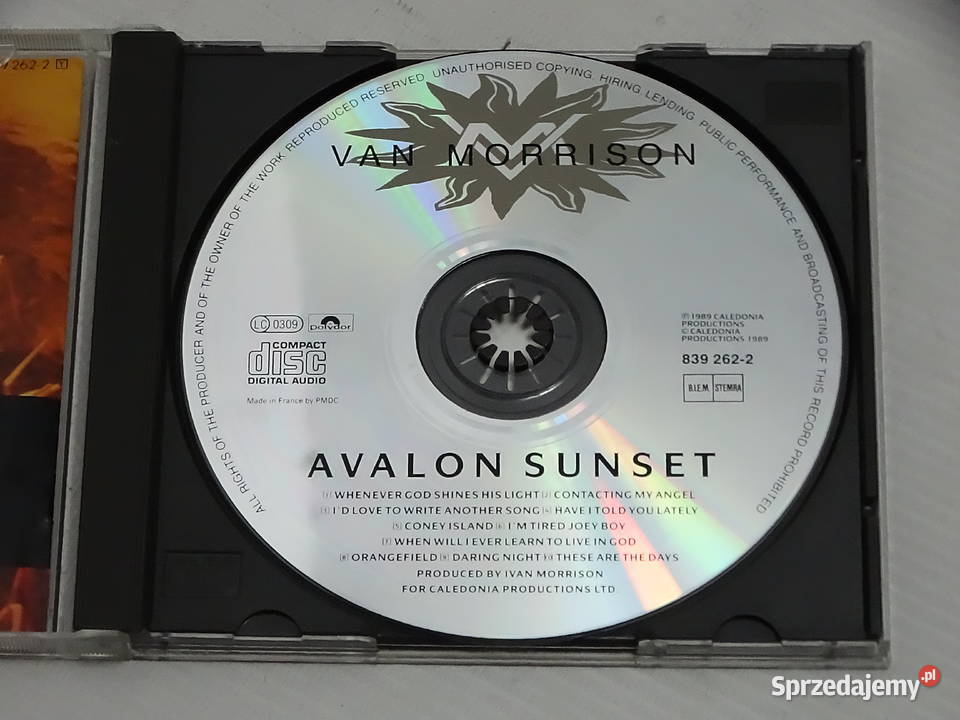 Van Morrison Avalon Sunset Płyta CD Album Płyty i kasety Biłgoraj sprzedam
