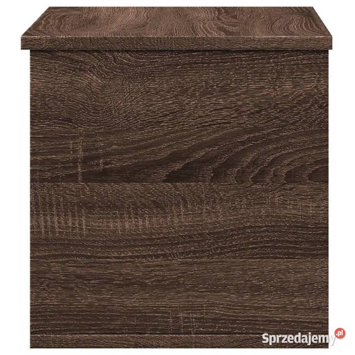 Skrzynia brązowy dąb 60x35x35 materiał