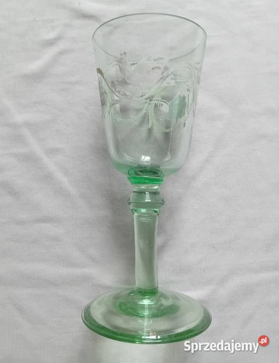 Ręcznie malowany kieliszek do wina Forest Glass Koźminek