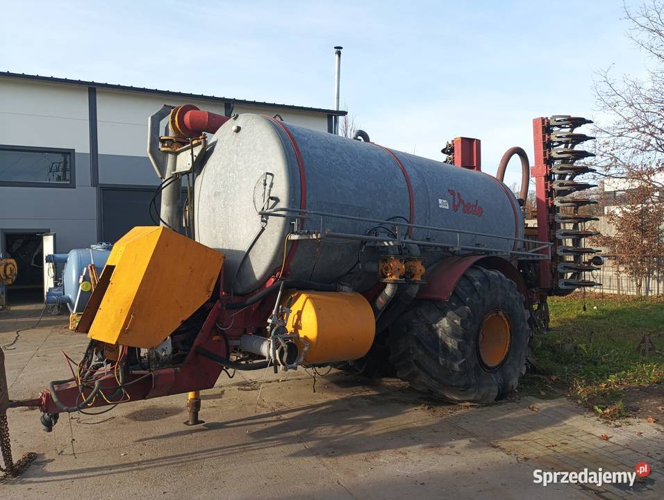 Beczkowóż wóz asenizacyjny Vredo 12000 Kiełpino