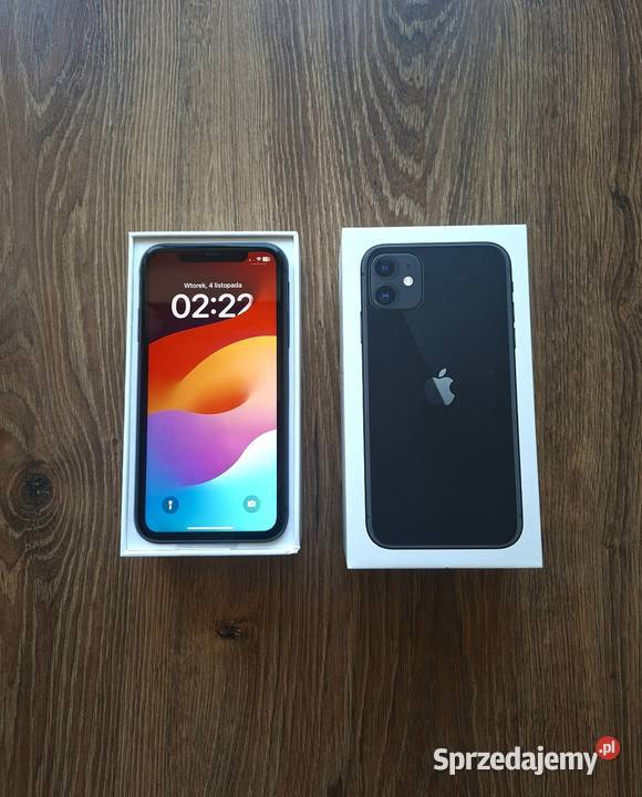 IPHONE 11 BLACK 64GB Nowy Sącz