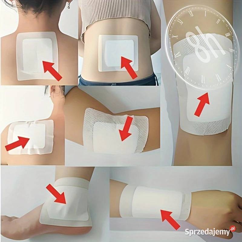 Plastry Rozgrzewające Przeciwbólowe 10 AS Płock sprzedam