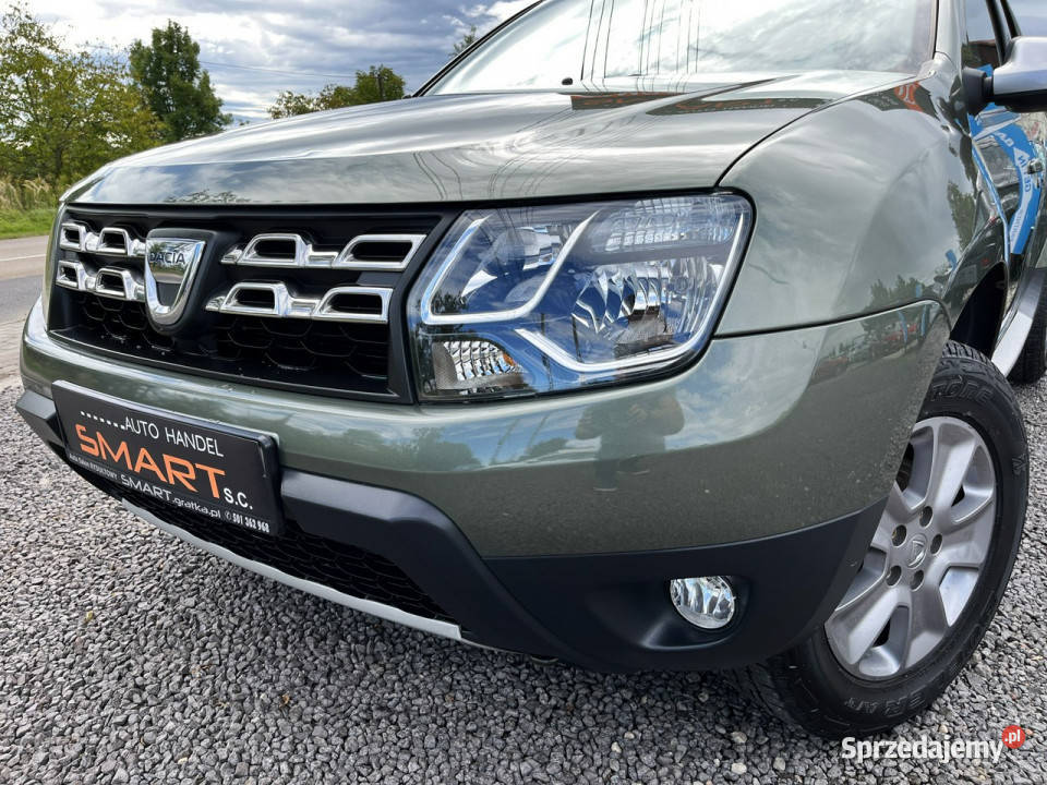 Dacia Duster Navi Skóry Benzyna 1 Rej 2015 I garażowany Rydułtowy