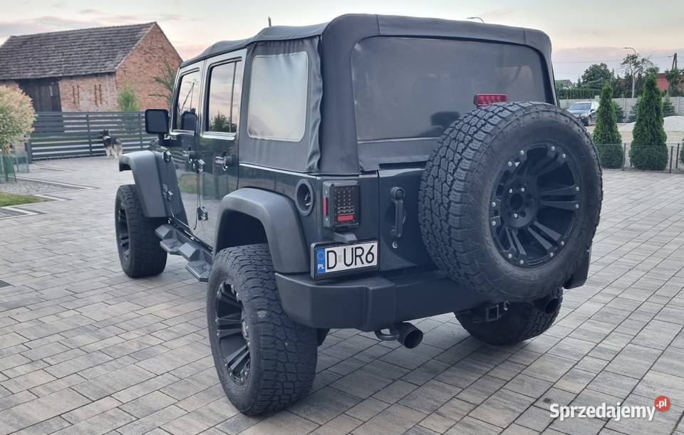 Jeep Wrangler 36 V6 Sport UnlimitedTrail Rated aluminiowe felgi lubuskie