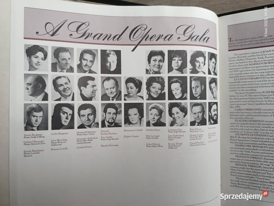3 płytowy album winylowy A Grand Opera Gala płyta winylowa Wronki