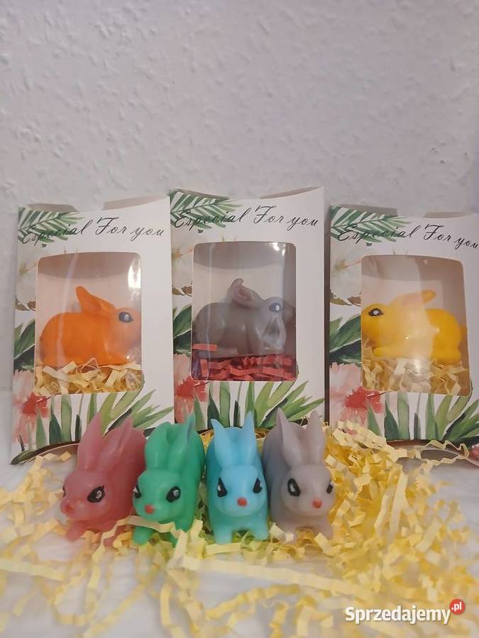 Króliczek mydlany Wielkanocny na prezent dzieci Wrocław
