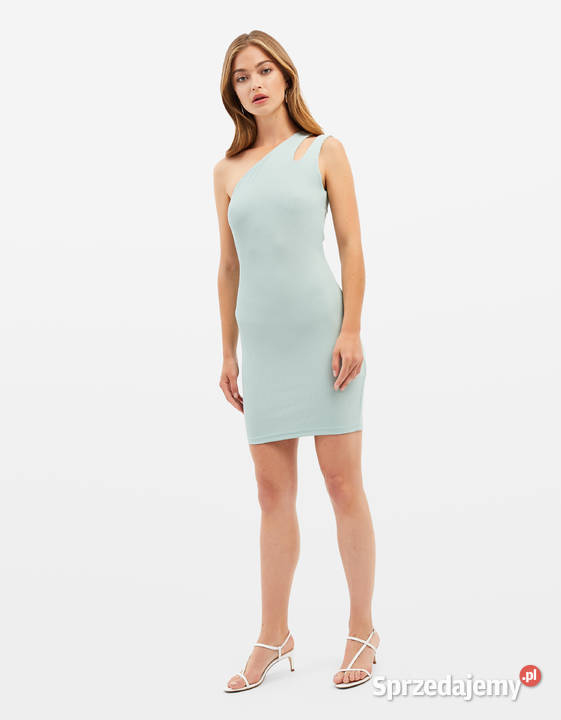 Dopasowana sukienka na jedno ramię Tally Weijl Toruń