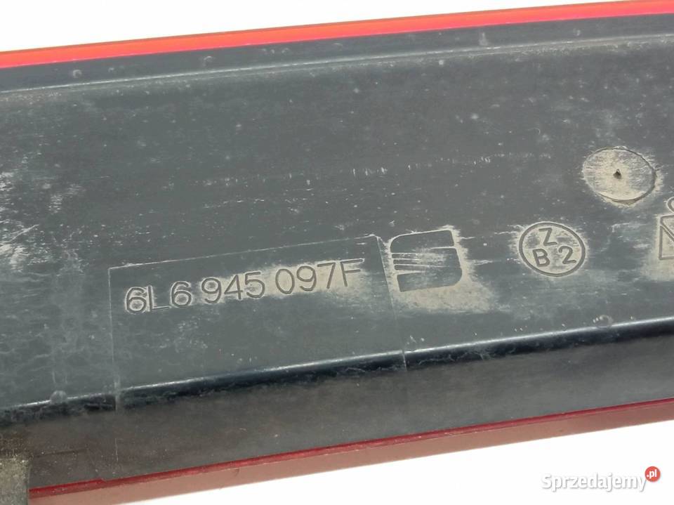 ŚWIATŁO STOP 6L 6L6945097F Seat Ibiza III środek