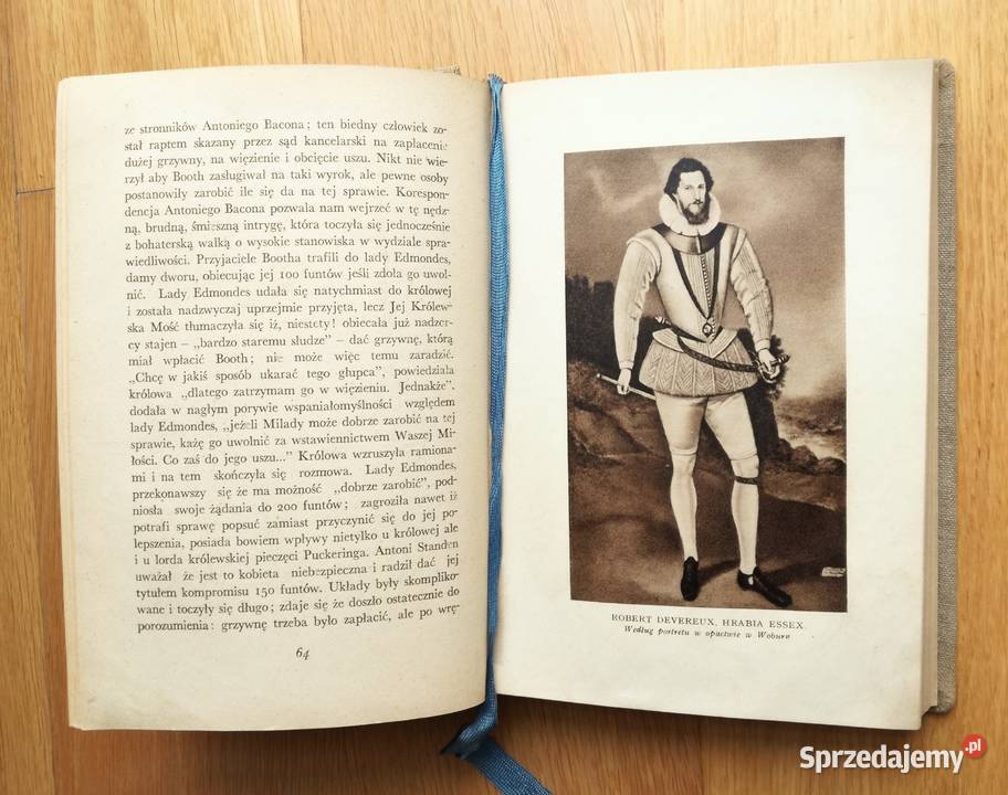 Królowa Elżbieta i hrabiaEssexHistorja tragiczna twarda Warszawa