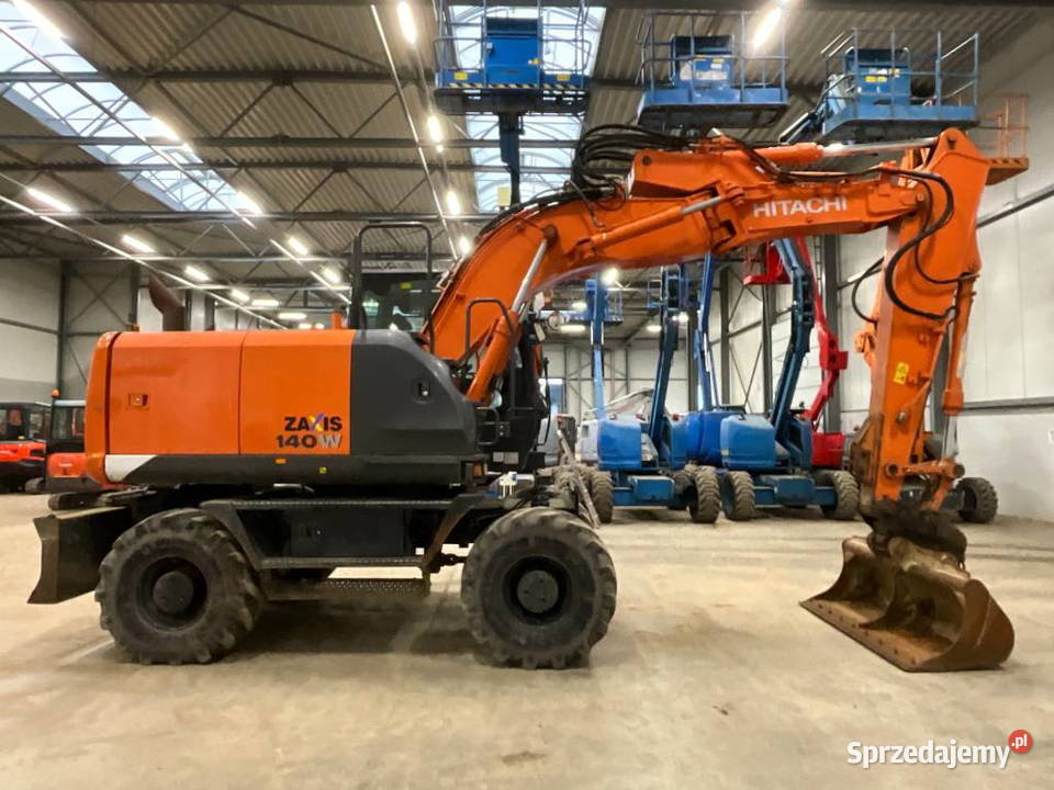 Koparka kolowa Hitachi ZX 140 W 5B mazowieckie Warszawa