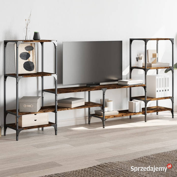 Szafka pod TV przydymiony dąb 2065x285x95 RTV mazowieckie sprzedam