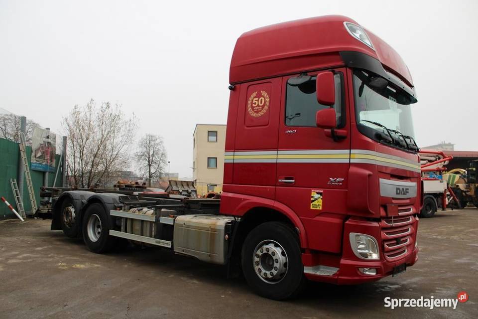 BDF 6x2 DAF XF 460 Eur 6 tez leasing ciezarowki Warszawa
