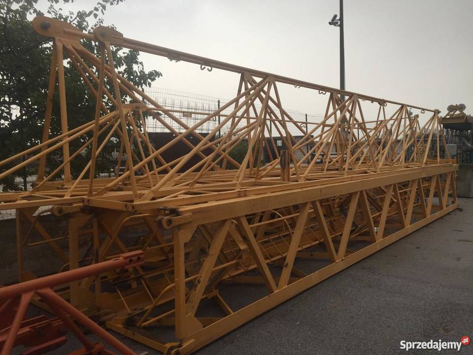 Żuraw wieżowy górno obrotowy Potain MCT88 Wrocław sprzedam