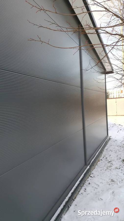 Hala stalowa garaż 75x11 ocieplany płyta mazowieckie Radomyśl