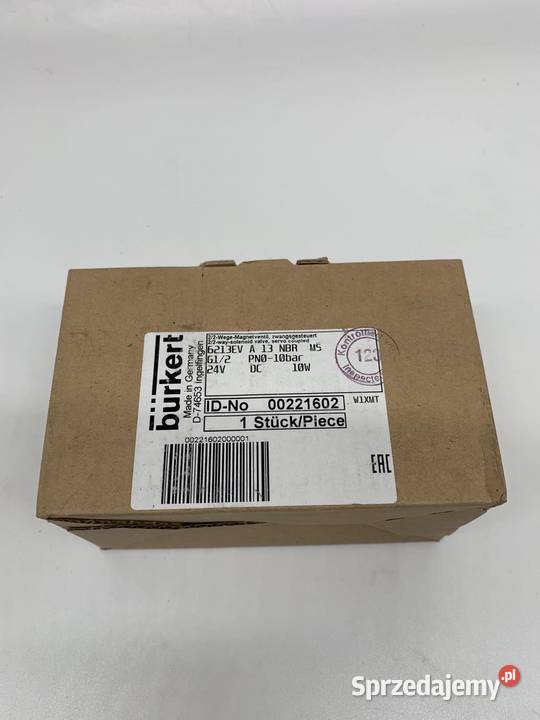 Burkert 6213EV G12 24V 00221602 Elektrozawór Warszawa
