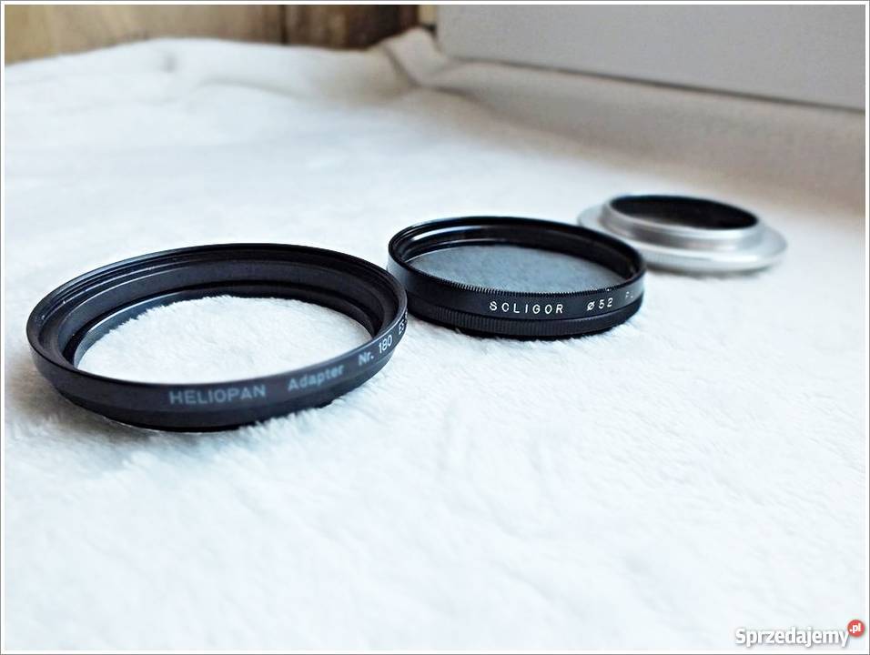Komplet fotograficzny Filtr SoligorAdapter Obiektywy Żary sprzedam