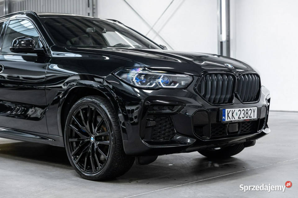 BMW X6 40d All Black Gwarancja 052027 Nowe opony