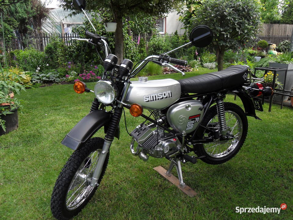 Simson Enduro S70 Hamulec tarczowy rozrusznik Poznań