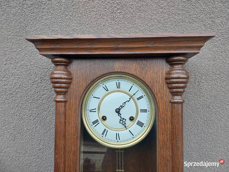 199 Zegar ścienny FHS Hermle 1997r ładny sprawny pomorskie Tczew sprzedam