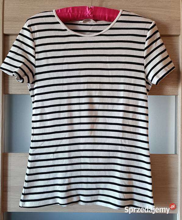 Tshirt w prążki HM Paski Topy i koszulki Łódź