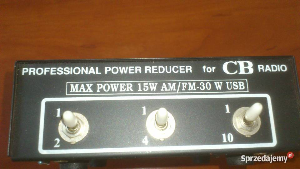 Reduktor mocy do Cb radio Elektronika Siedlce