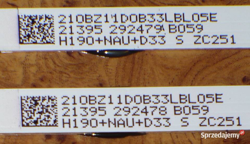 Listwy LED LBM500M1101ABK3 Podświetlenie matrycy