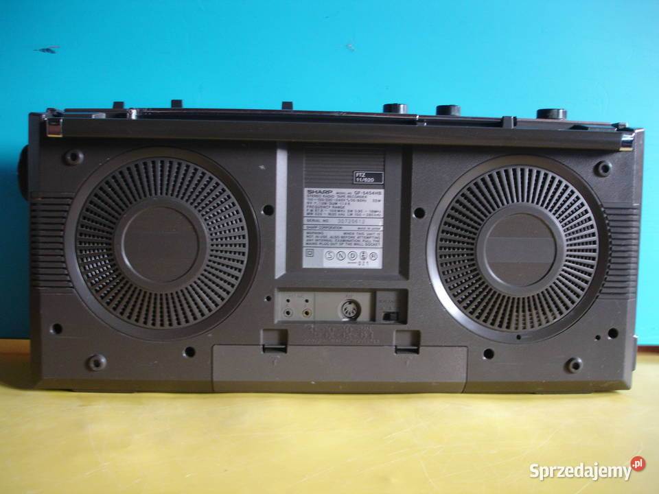 Radiomagnetofon SHARP GF5454HB lubuskie Zielona Góra