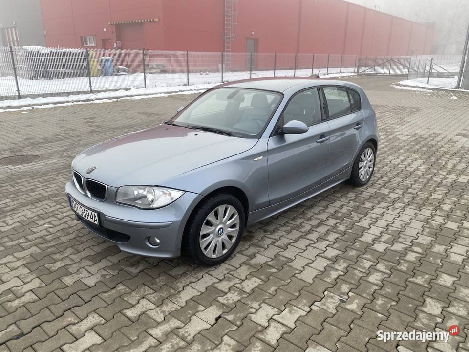 BMW 1 2005r 16 Benzyna ZAMIANA