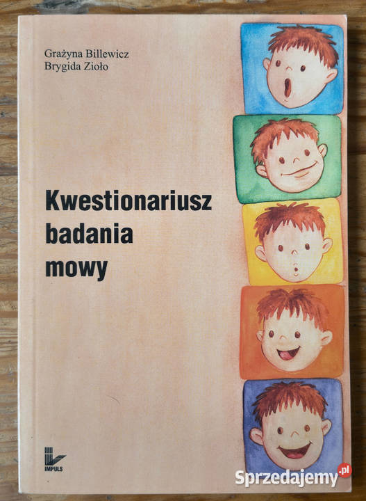 Kwestionariusz badania mowy Billewicz Zioło śląskie Sosnowiec