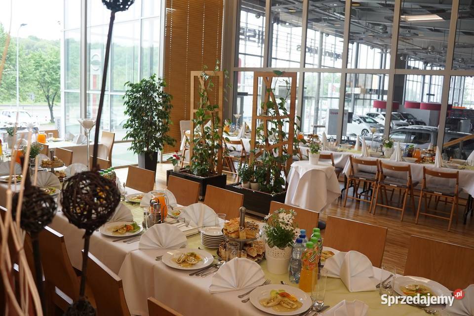 Porcelana talerze szkło kieliszki catering Catering i gastronomia Wieliczka
