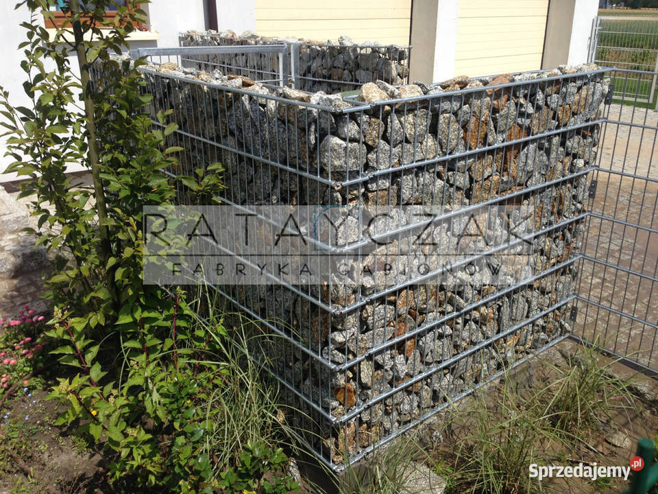 Mur gabionowy 200x180x40 komplet cynk ogniowy 5 Toruń